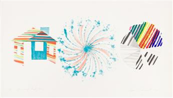 JAMES ROSENQUIST Star and Empty House.